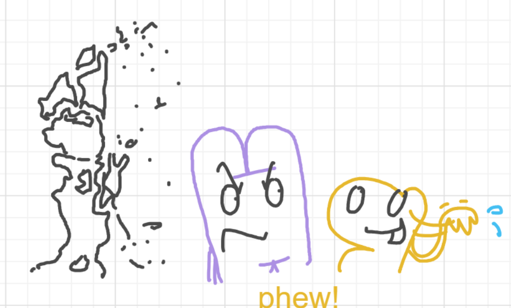 A panel from I've Been Everywhere, Man, episode nine of the Board Boards object show by Furretwalk/WalkingFurret.